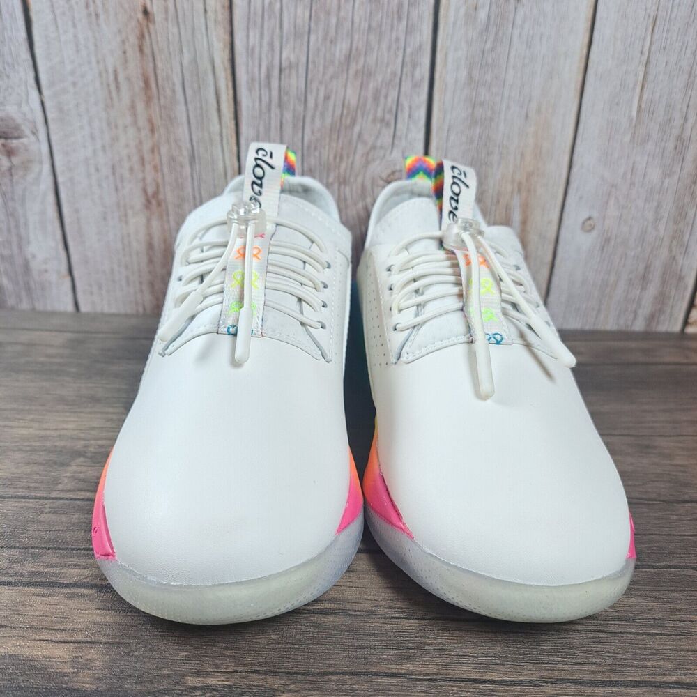 Clove Rainbow Soul Limited Edition Pride Nursing Shoes w/Accessories Women's 6.5 - Picture 2 of 12